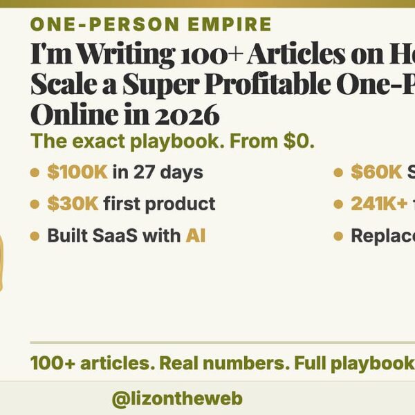 I’m Writing 100+ Articles on How to Make Money Online in 2026. Here’s the Full Roadmap.